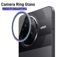 Metal Ring Camera Protector for Xiaomi Poco F7 Ultra / F7 Pro Lens Protective Glass Cap Case POCOF7 Pro/Ultra