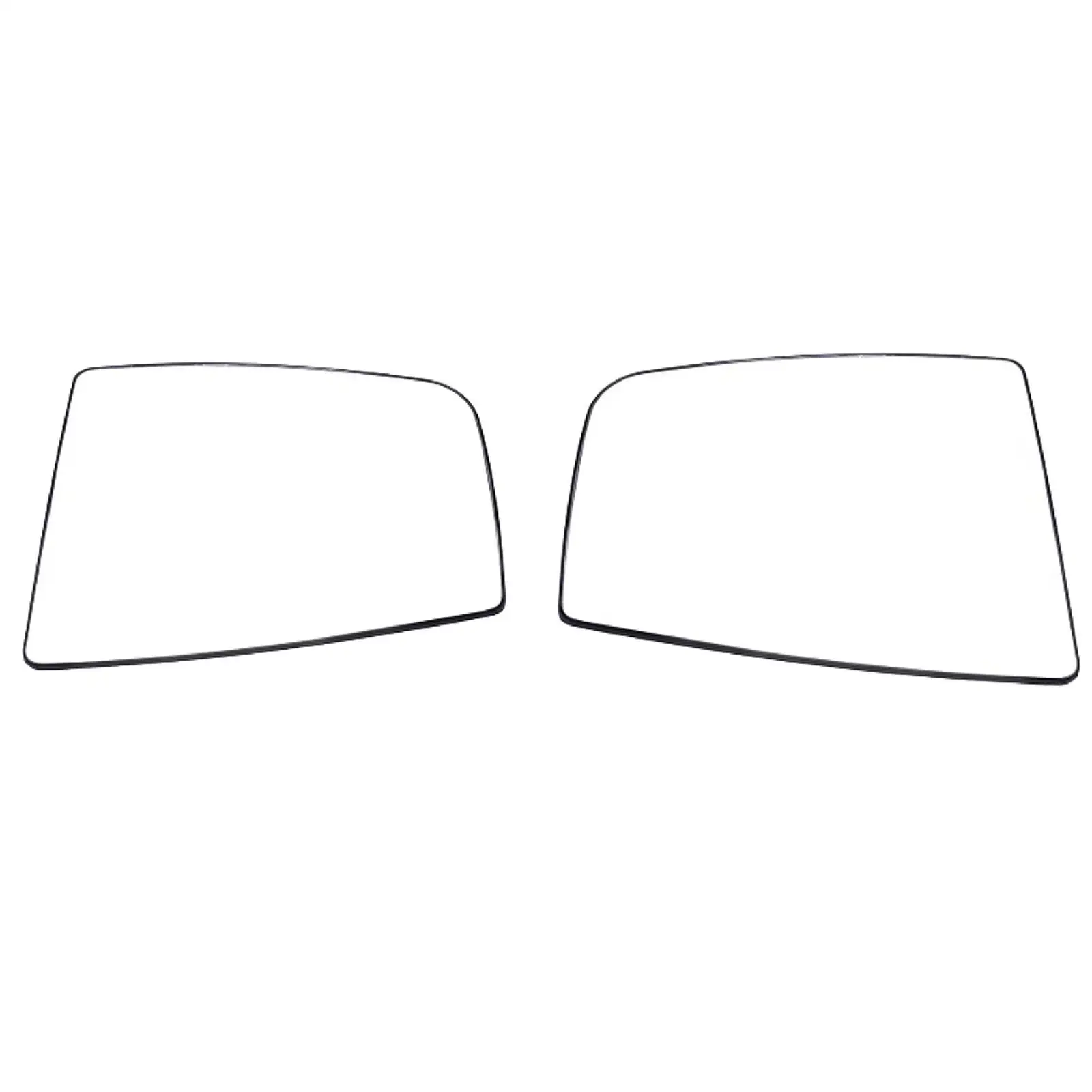 استبدال زجاج مرآة جانبية للسيارة تركيب مريح احترافي ملحقات السيارات مرآة الرؤية الخلفية لـ T250