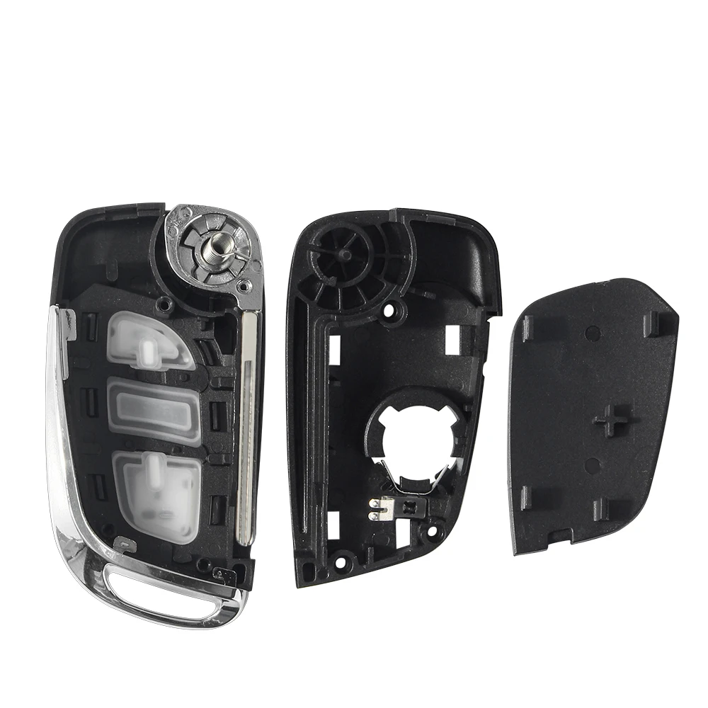 KEYYOU 2/3 Button Modified Remote Car Key Shell Case For Peugeot 307 408 308 4007 3008 For Citroen C2 C3 C4 C5 C6 Picasso CE0536