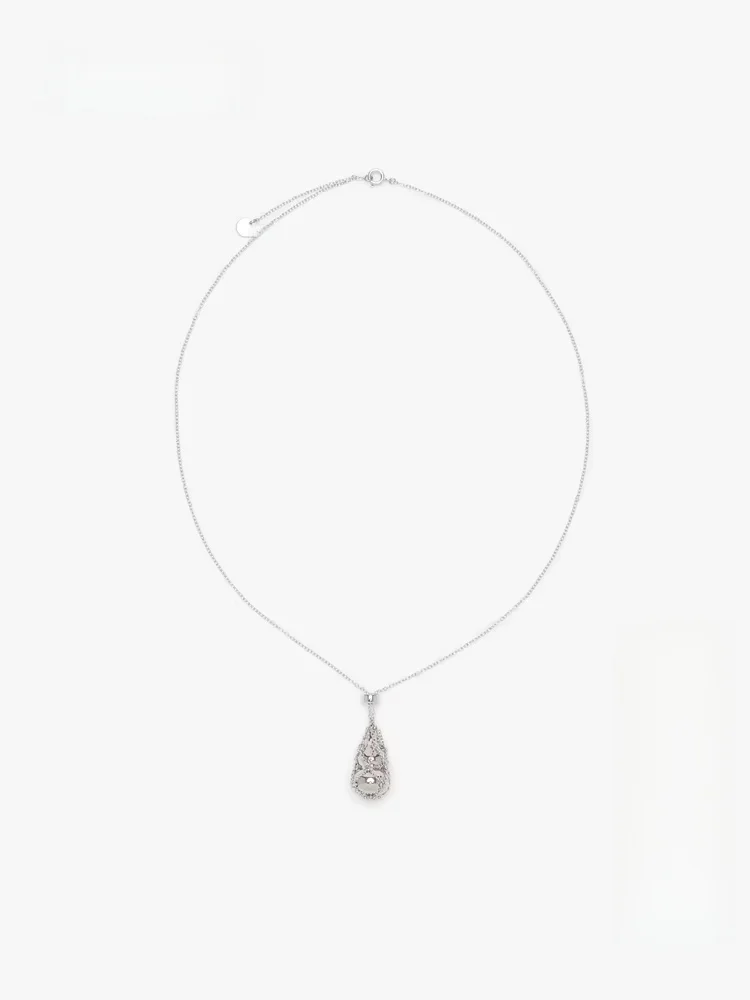 

Серебряное ожерелье с подвеской в форме тыквы, женское, новая весенняя коллекция, в китайском стиле, ювелирные украшения, модный аксессуар