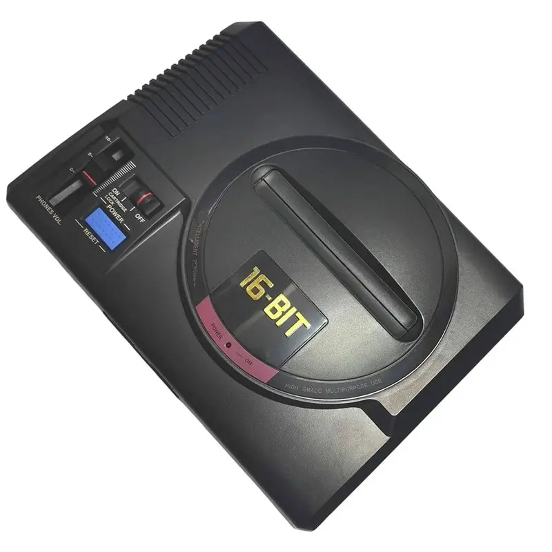 FEDI-For SEGA Mega Drive Compatible 16 Bit Video Game Console With Wireless Controllers High-Definition Output Tv