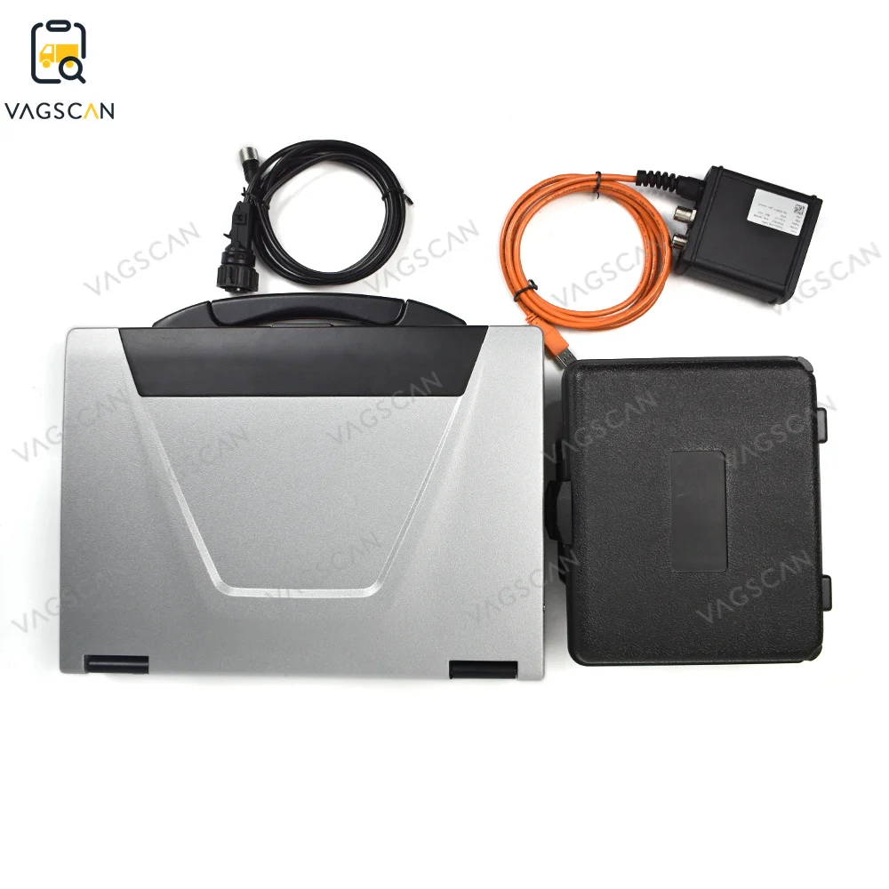 CF52 Laptop For Linde Canbox BT Adapter Kit with Pathfinder LSG Software Forklift Professional Diagnostic Tool