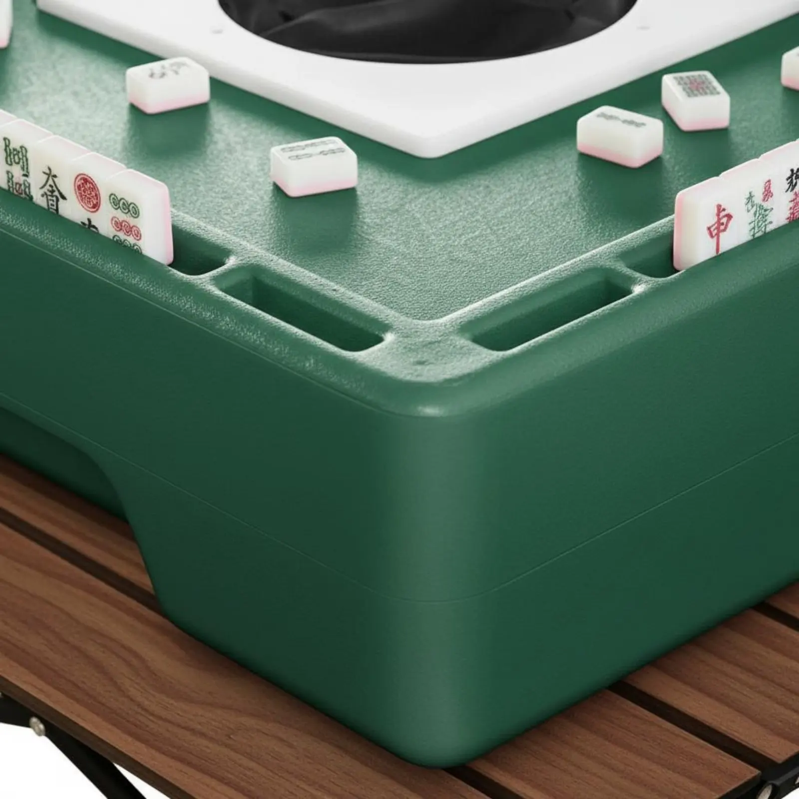 

Mini Mahjong Set Lightweight Travel Mahjong Set Noise-Reducing Fully Engraved Tiles for Students, Dormitory, Outdoor