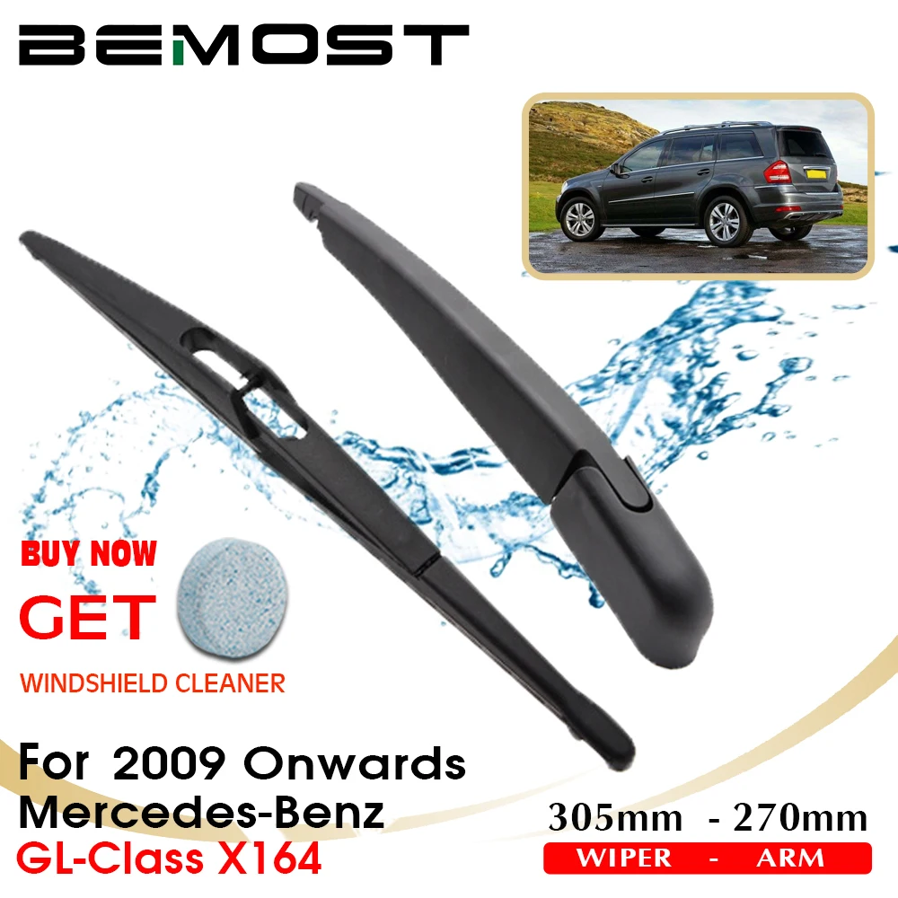 Car Rear Wiper Arm Blades Rubber For Mercedes Benz GL-Class X164 305MM 2009 2010 2011 2012 2013 2014 2015 2016 2017 2018