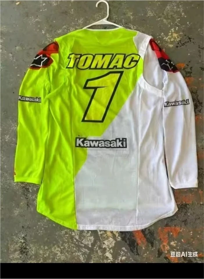 

Горячая Ромаин Фебре # 3, 25/26, новый мотоциклетный трикотаж Kawasaki, мужской костюм для мотокросса, большой дышащий спортивный топ