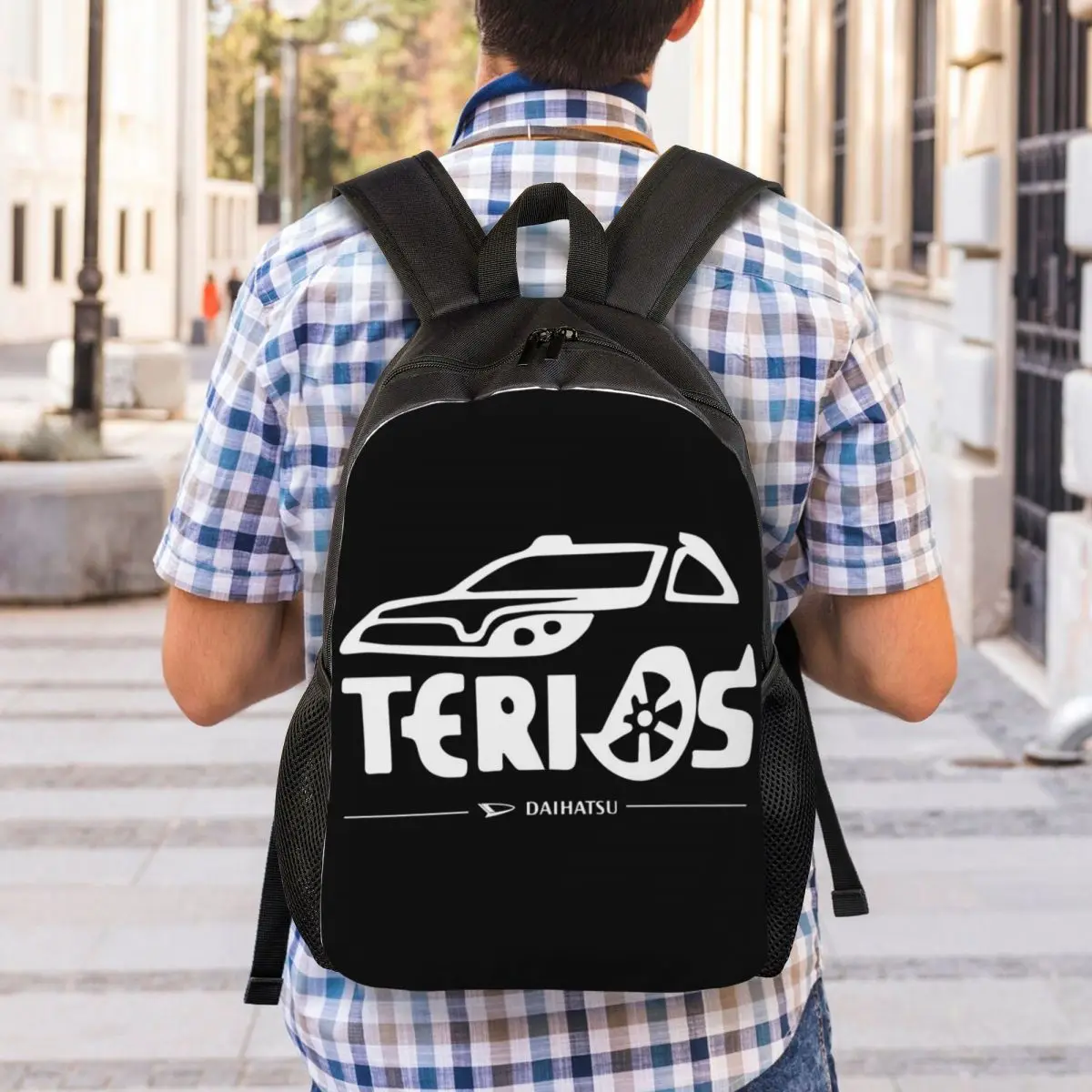 Customized Terios Backpacks Women Men Casual Bookbag for School College Bags