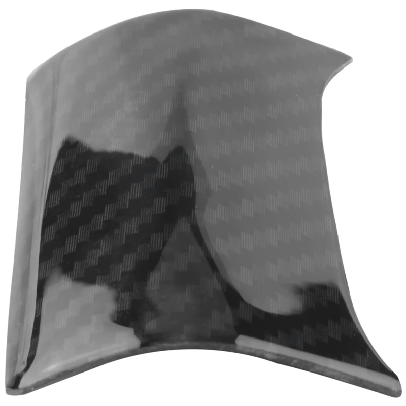 سيارة من ألياف الكربون الجافة تحت غطاء لوحة تغيير السرعات ، ملصق زخرفي ، إكسسوارات تشذيب ، هوندا سيفيك-من