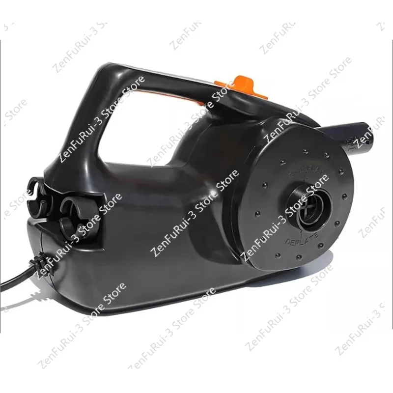 12V Car Battery Clamp 100W Inflatable Pump Electric Air Pump For Inflatable Boat Swimming Pool Bed Mattress 500L/MIN HT-316