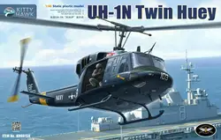 Kitty Hawk 1/48 UH-1N Twin Huey KH80158 Plastic Model 2019 New