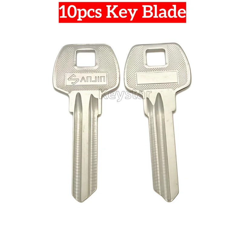 

keystar 10pcs/lot A149 Uncut Brass House Key Blanks Home Door Lock Spare Blank Keys Locksmith Wholesale Supplies Duplicate Key