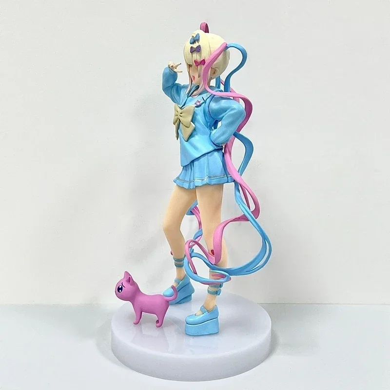 Figura Anime Pop Up Parade Action Figure, Garota Necessitada Overbed, Coleção KAngel, Modelo de Realidade Virtual, PVC Enfeites Brinquedos, 17cm