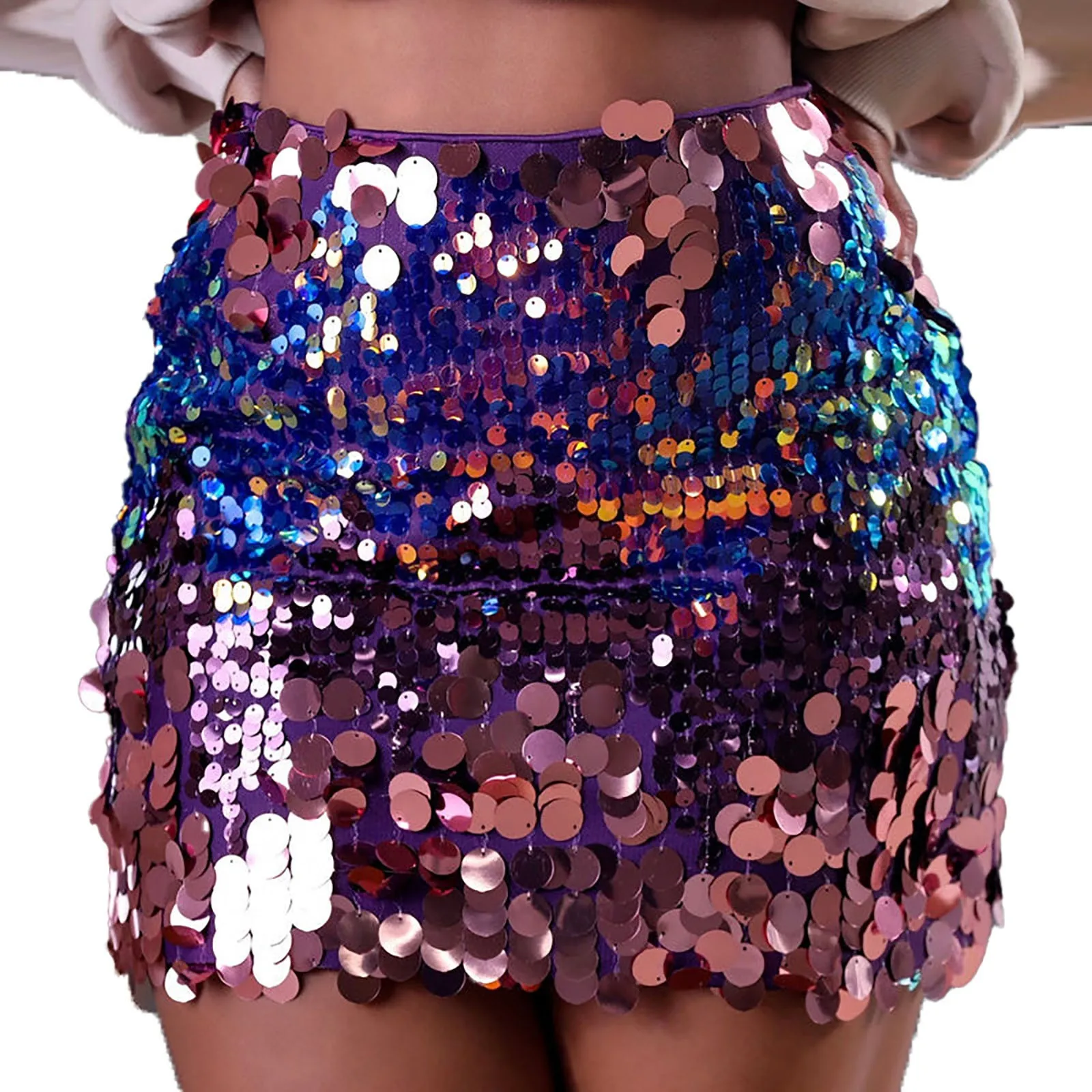 Sequin Midi Skirt For Women Skirt Black Skirt White Skirt For Women Tutu Skirt Korean Fashion Elegant Vintage Mardi Gras