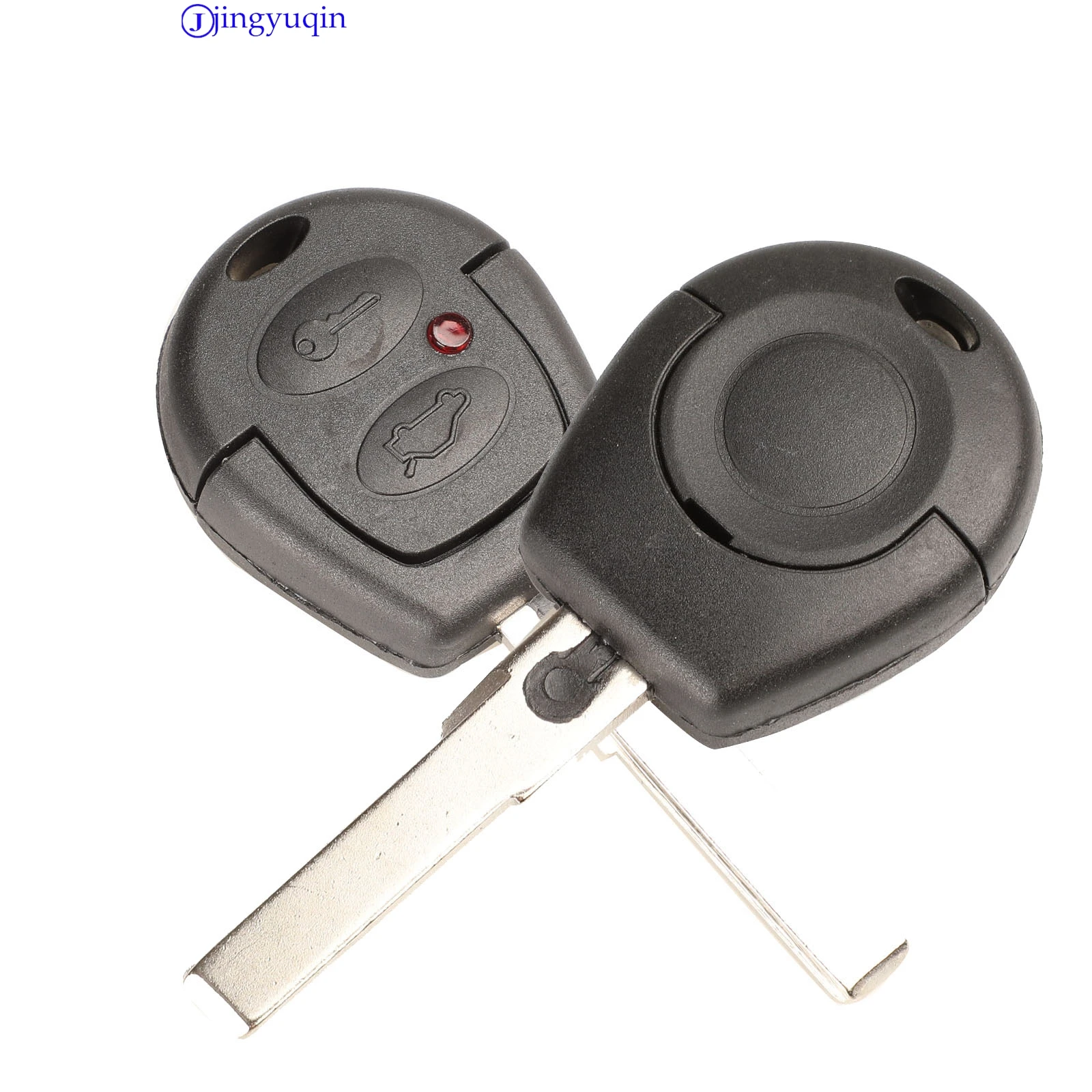 

jingyuqin Remote Car Key Cover Case For Seat Ibiza Leon Toledo Mii Altea For SKODA FABIA OCTAVIA For VW Polo Golf Jetta Sharan