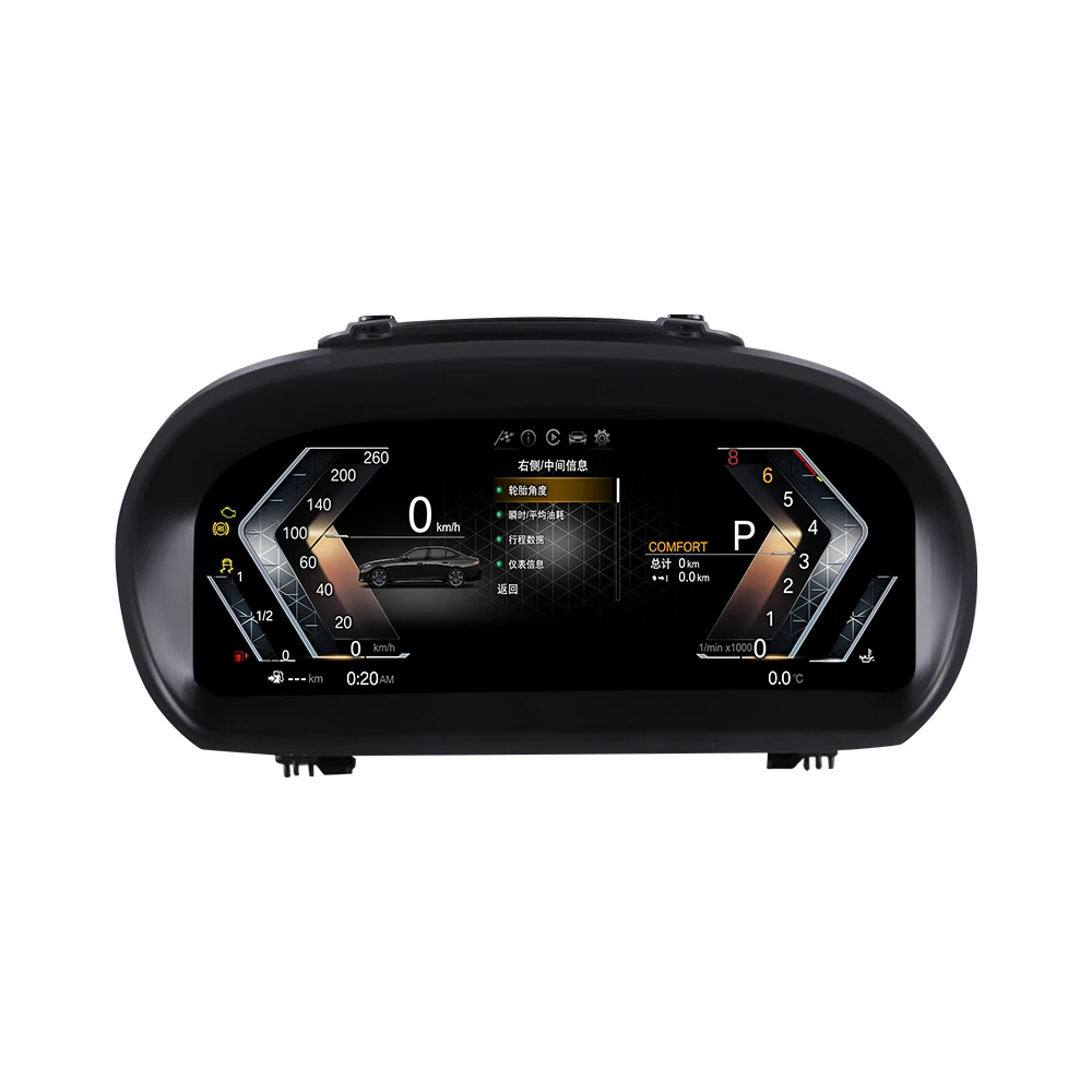 

12,3 цифровой приборной панели для кластера 1-й серии E87 2006-2011, виртуальный кабин, автомобильный мультимедийный плеер, приборная панель