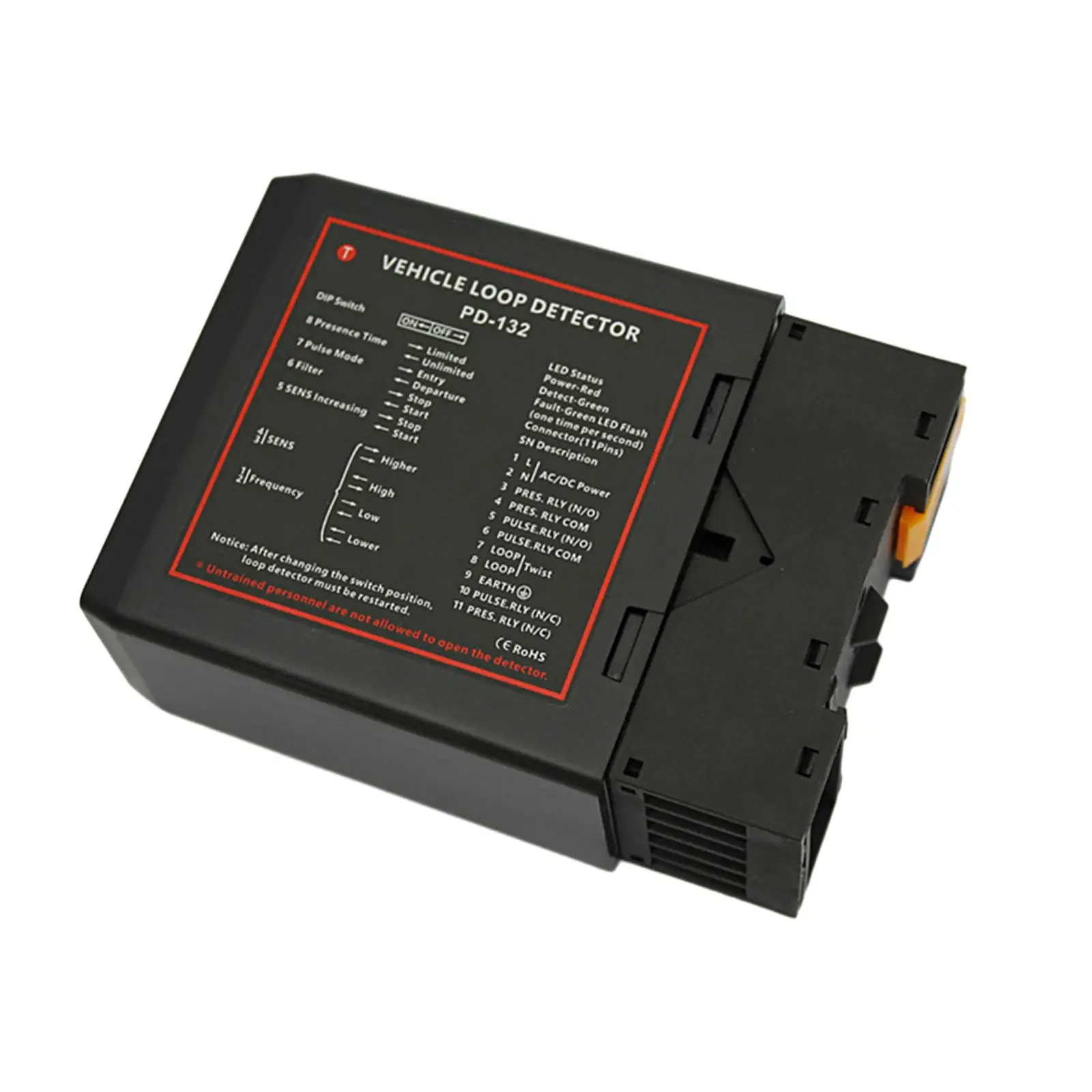 Vehicle Detector Signal Control Single Channel Inductive Loop for Parking Lot Access Control Gate Traffic Control Easily Install