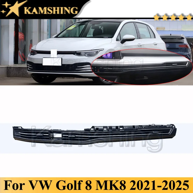 Kamshing Middle-Right Instrument Air Conditioning Outlet For Volkswagen VW Golf 8 MK8 2021-2025 Air Conditioning Vent Dashboard