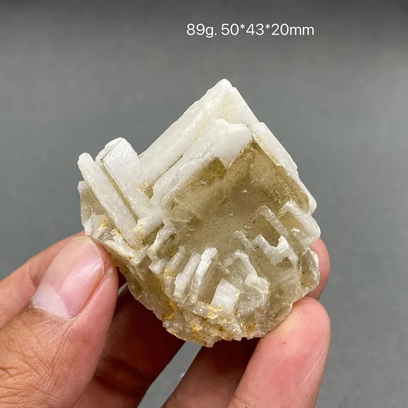 

100% natural Yellow and white barite and fluorite rough mineral specimen healing crystal gem Home decorations collect