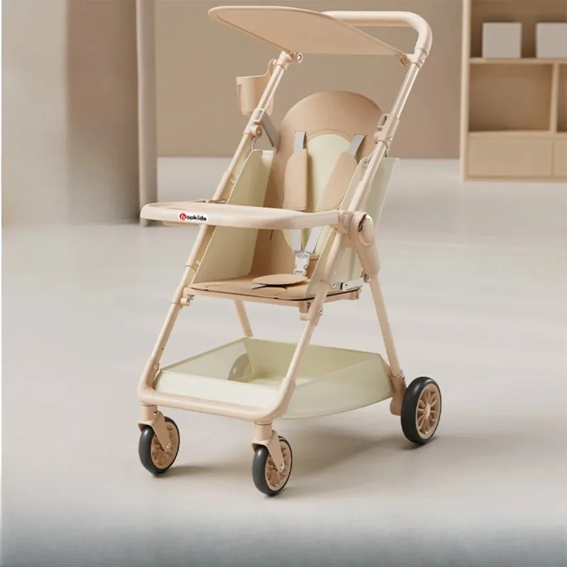 EG56 Portable Baby Stroller, Aluminum Alloy Pocket Pushchair, Foldable Umbrella Pram, Travel Carriage For Kids