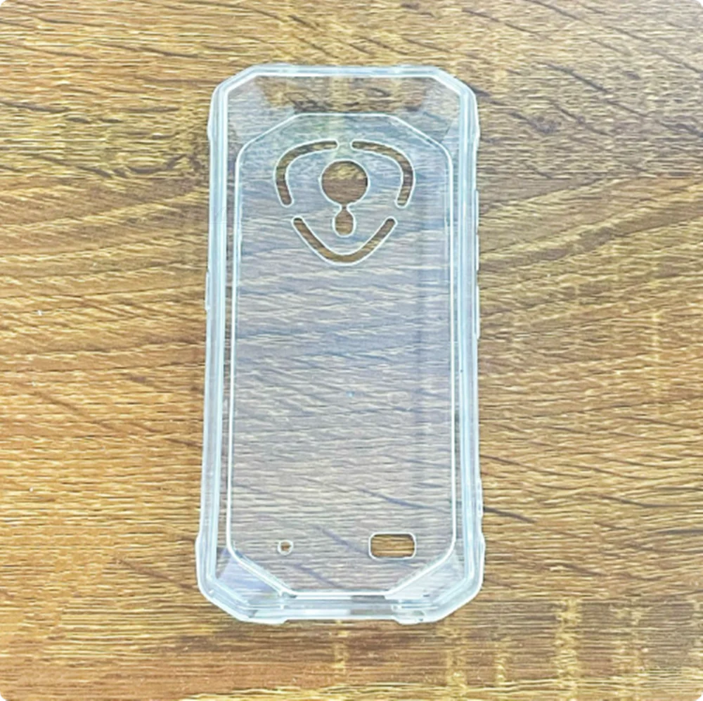 Weiche schwarze Silikonhülle für Cubot KingKong Mini 4 4,7 Zoll, TPU-Stoßfängerhülle für Cubot KingKongMini4 Mini4, Rückseite der Telefonabdeckung – Detail 6