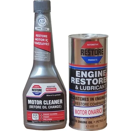 Restore Engine Repair 400 ml + Restore Motor Interior Cleaning 250 ml