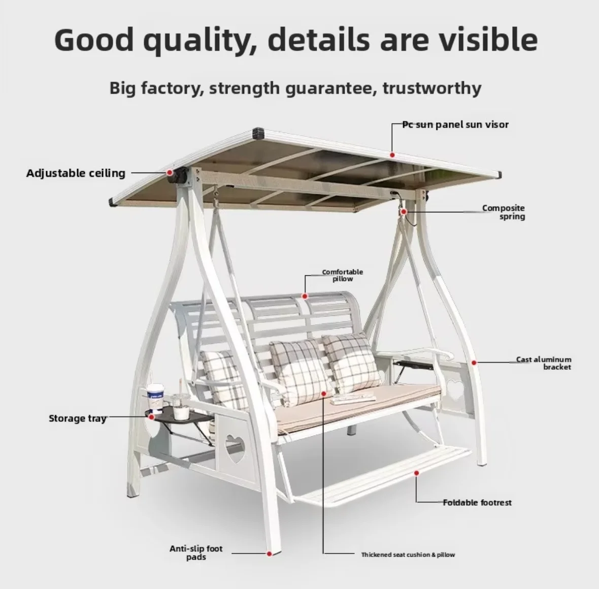 Hot Sale Luxury Modern Solar P - Outdoor Furniture Quick Dry ulasan dan harga