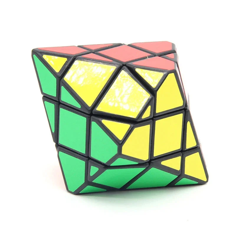Diansheng-pirámide Hexagonal de 6 esquinas, modo de forma 3x3x3, rompecabezas de Cubo mágico, juguetes para niños, Cubo mágico