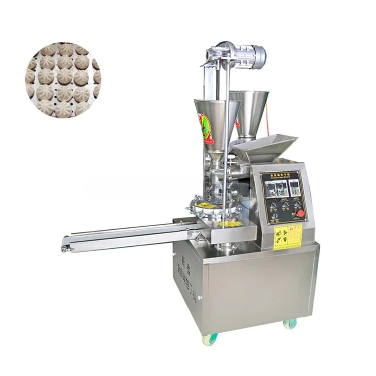 Momo Roti Maker Machine Chinese Bao Stuffed Bun Making Machine Automatic Momo Steamed Baozi Making Machine