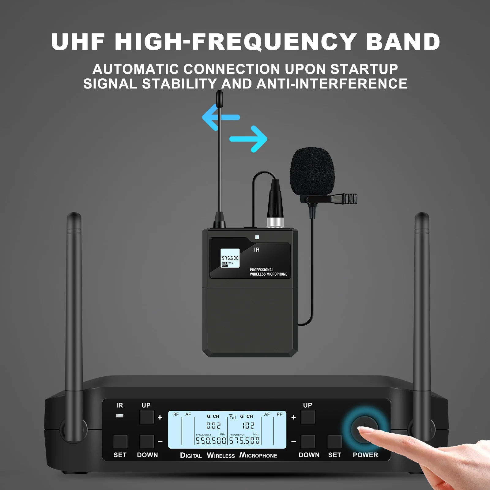 Professional Wireless Instruments Saxophone Microphone Lapel Microphone For Violin, Cello, Brass Percussion Mic view 4