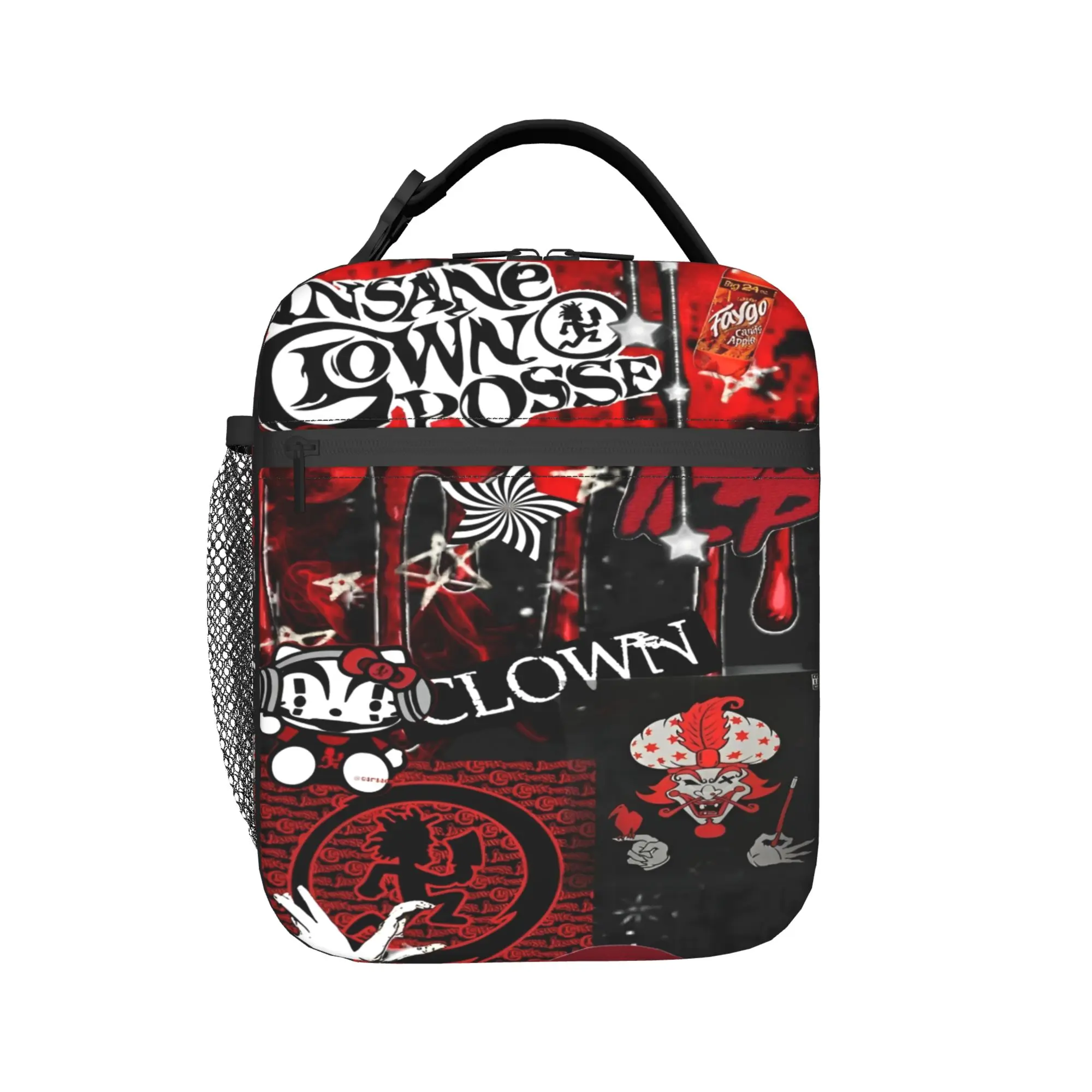 Insane Clown Posse Lunch Bag  Aesthetic Lunch Box For Child Outdoor Picnic Portable Cooler Bag Oxford Graphic Thermal Lunch Bags