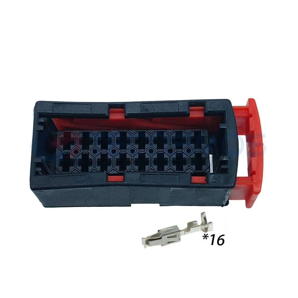 

16-контактный водонепроницаемый разъем, сменный разъем ЭБУ, адаптер, гнездовые разъемы электрических проводов 1-967242-1 1-965427-1