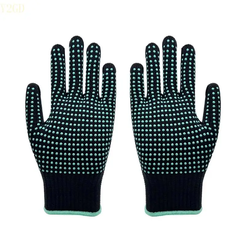 

Y2GD High Temperature Resistant Cooking Mitts Gloves Suitable for Children and Adults Baking Grilling with Waterproof Feature