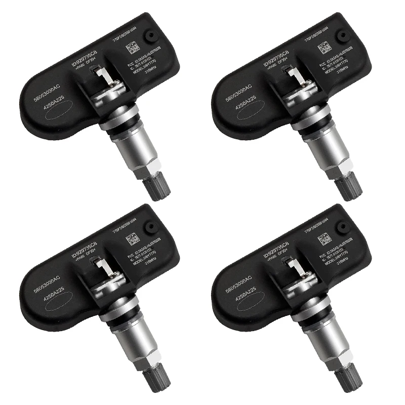 

4Pcs Tire Pressure Sensor 56053030AC for Chrysler Pacifica Dodge Avenger Caravan Caliber Jeep Grand Cherokee 315MHz 5603030AB