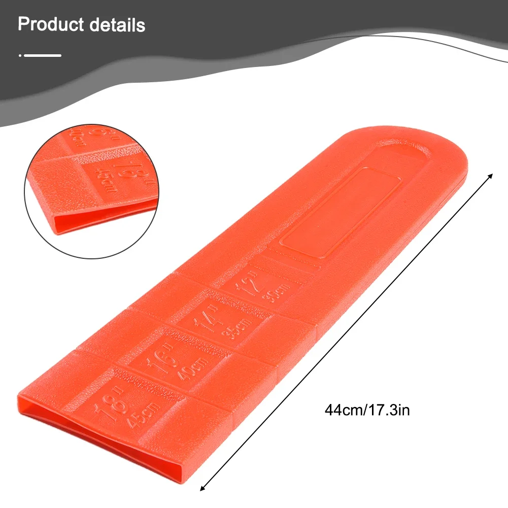 Imagem -04 - Universal Electric Chainsaw Bar Cover Pole Sleeve Scabbard Protector Guide Plate Jardinagem Power Tool Peças 12 16 18 20