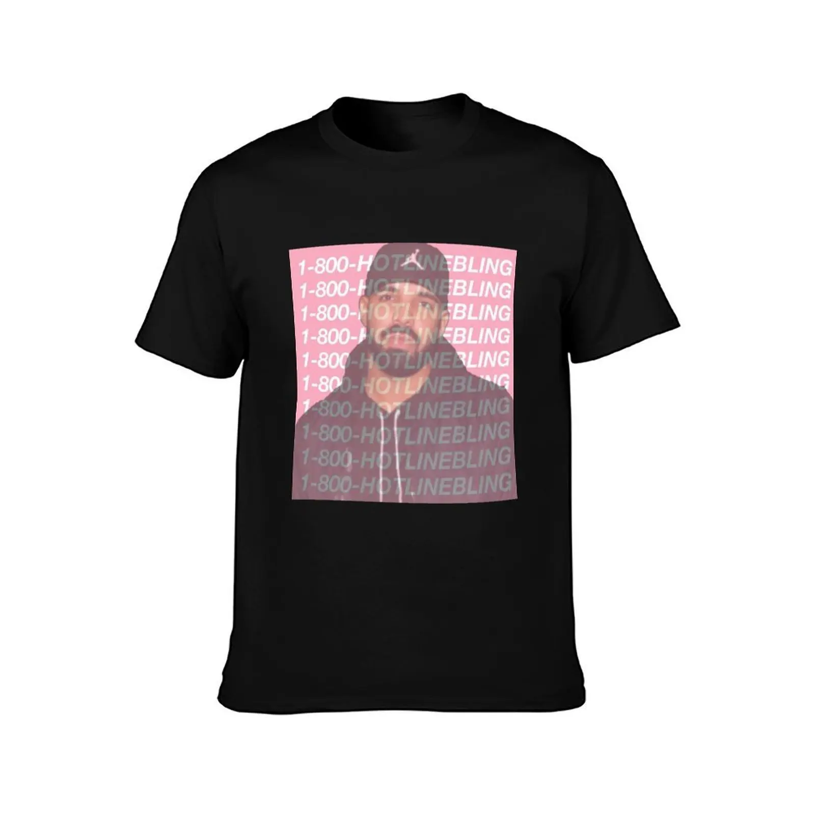 Drake Hotline Bling T-Shirt Stain Resistant Casual Tee T-Shirt