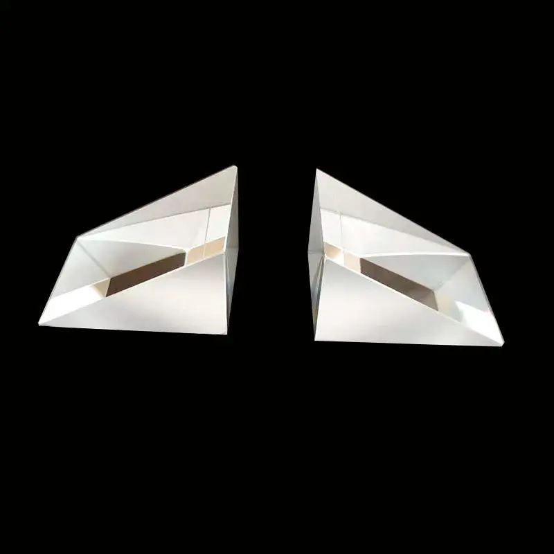 1PCS Multiple Sizes K9 Lens Optical Glass Right Angle Triangular Internal Reflecting Prism 30°60°90° Lenses
