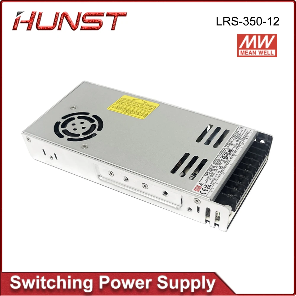 HUNST Mean Well LRS-350 alimentatore Switching regolabile 110V/220V 12V/24V/36V 350W originale MW Taiwan marca LRS-350-12