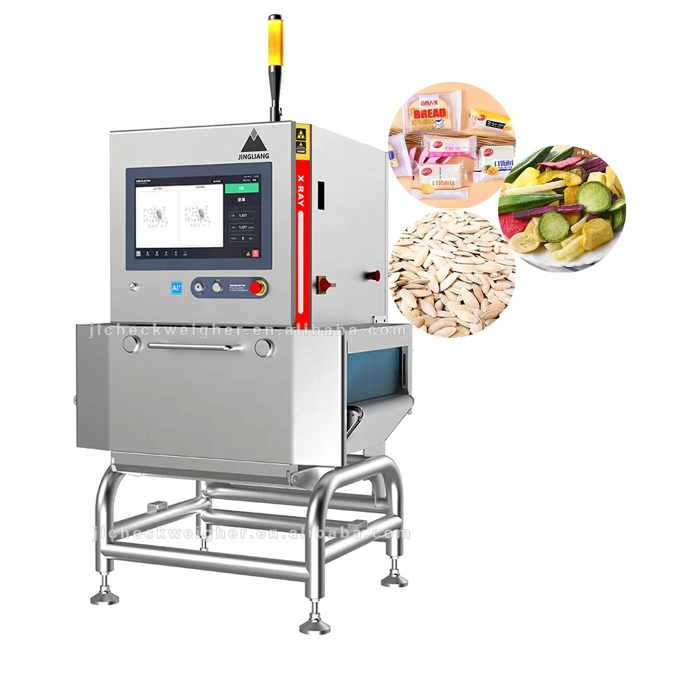 High accuracy automatic  X-ray food scanner metal detector inspection system for food