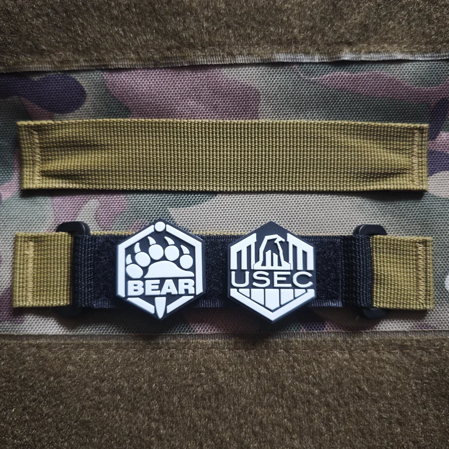 USEC Bear Parche PVC 3D Tarkov insignia táctica para ropa y mochila - imagen 2