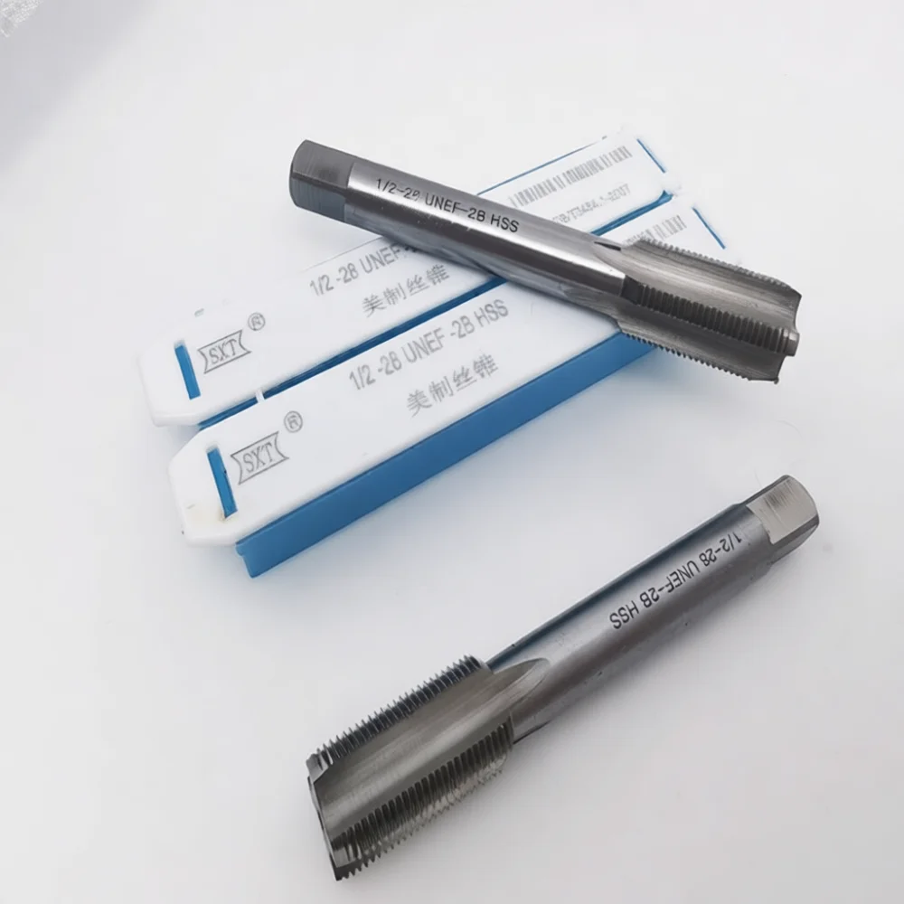 For Aijiede High Speed Steel M2 Straight Flute Machine Tap Thread Cutting Accessory Impact Metal Working Drilling Tool