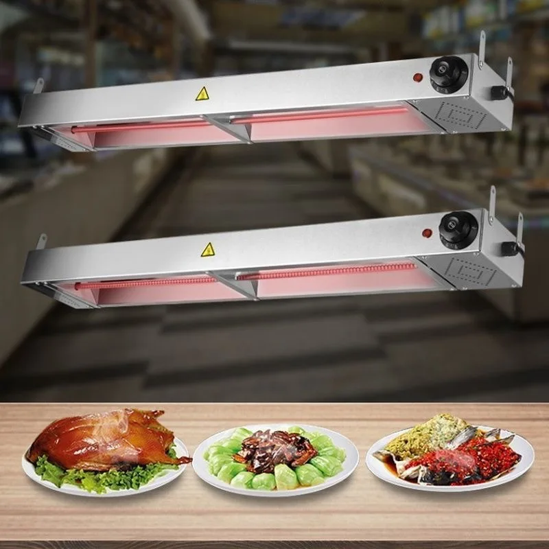 Warm Flat Ware Hanging Food-heating Lamp Adjustable Temperature Strip Food Food Warming Lamp Buffet Dining Counter