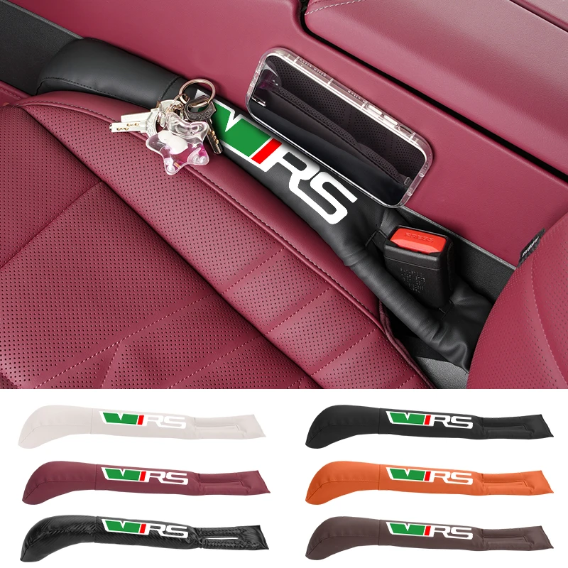Car Seat Gap Storage Box Seam Filler Strip Leak Plug Accessories For Skoda VRS S Kodiaq RO Kodiaq Elroq Kylaq Kamiq Enyaq
