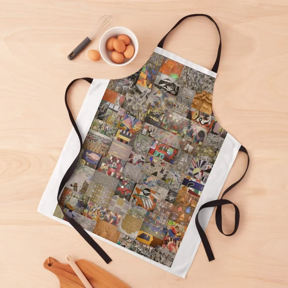 

The Museum of Modern Art Apron For Kitchen Women Restaurant Kitchen Equipment Apron