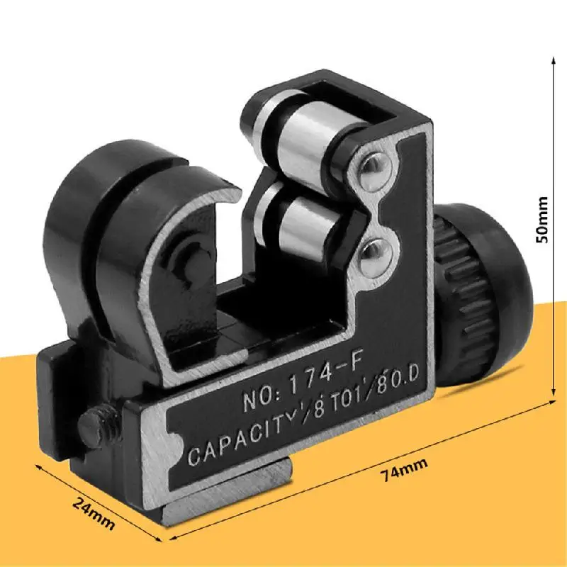 The Cutter Can Cut Plastic, Copper, Brass And Aluminum Tubes. Suitable For 3-28mm Diameter Pipe. Adjustable Hose Tool