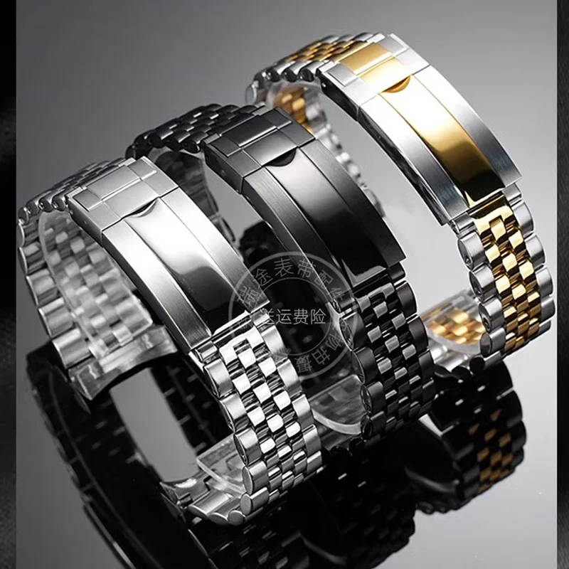 ل MTP-1375 EFR-303 الصلبة الفولاذ المقاوم للصدأ حزام ساعة اليد Fro كاسيو أبو سيف MDV-106 107 الفولاذ المقاوم للصدأ حزام الرجال الإكسسوار 22 مللي متر