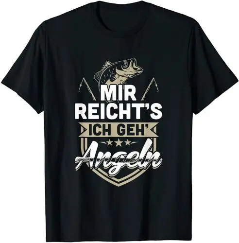 Neu Mir Reichts Ich Geh Angeln Fischerei Fisch Angeln Shirt Männer Tee T-Shirt