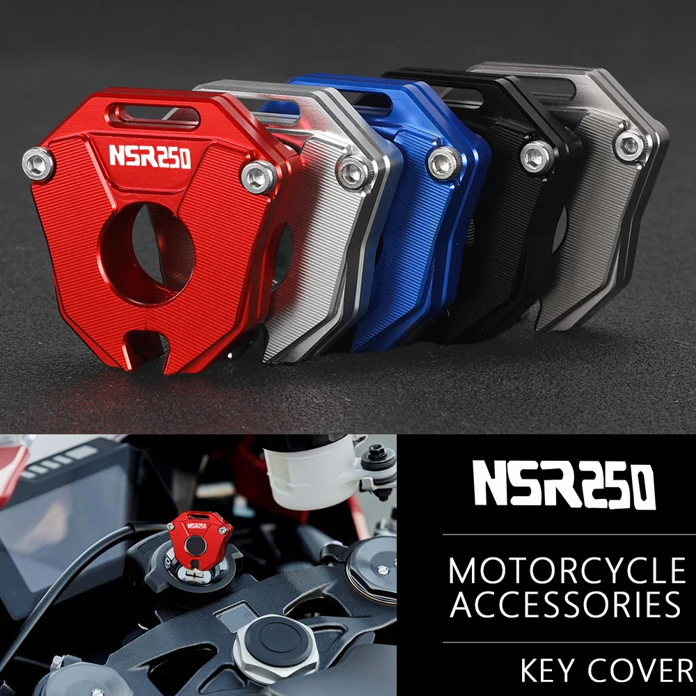 

CNC Key Cover Cap Keys Case Shell Protector For Honda NSR250 NSR 250 1994 1993 1992 1991 1990 1989 1988 Motorcycle Accessories