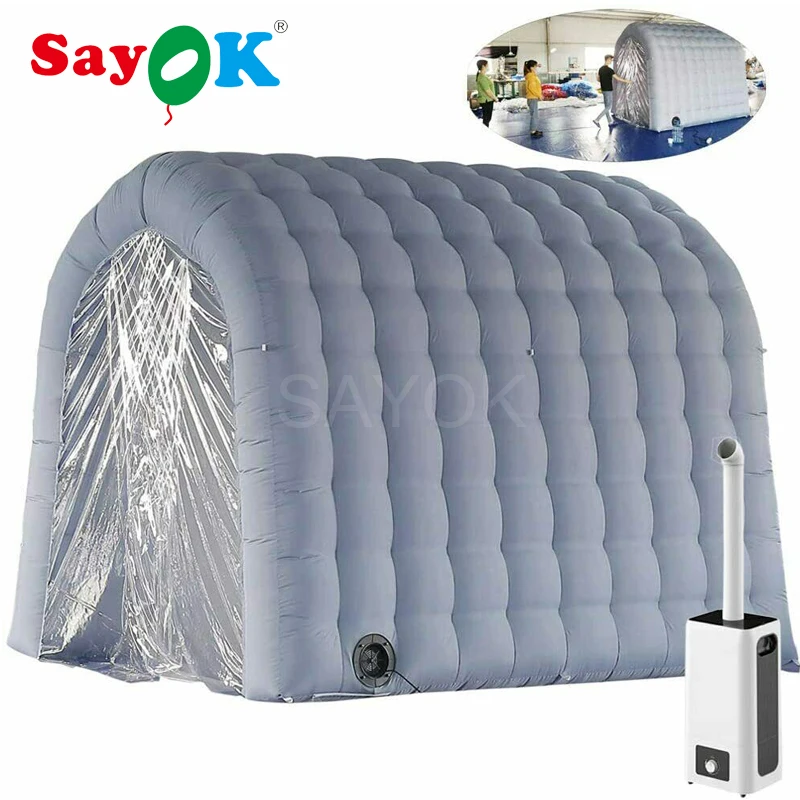 3x2x2.5mh Inflatable Sterilisation Channel Disinfection Tent Custom Inflatable Tunnel For Enterprise, Community