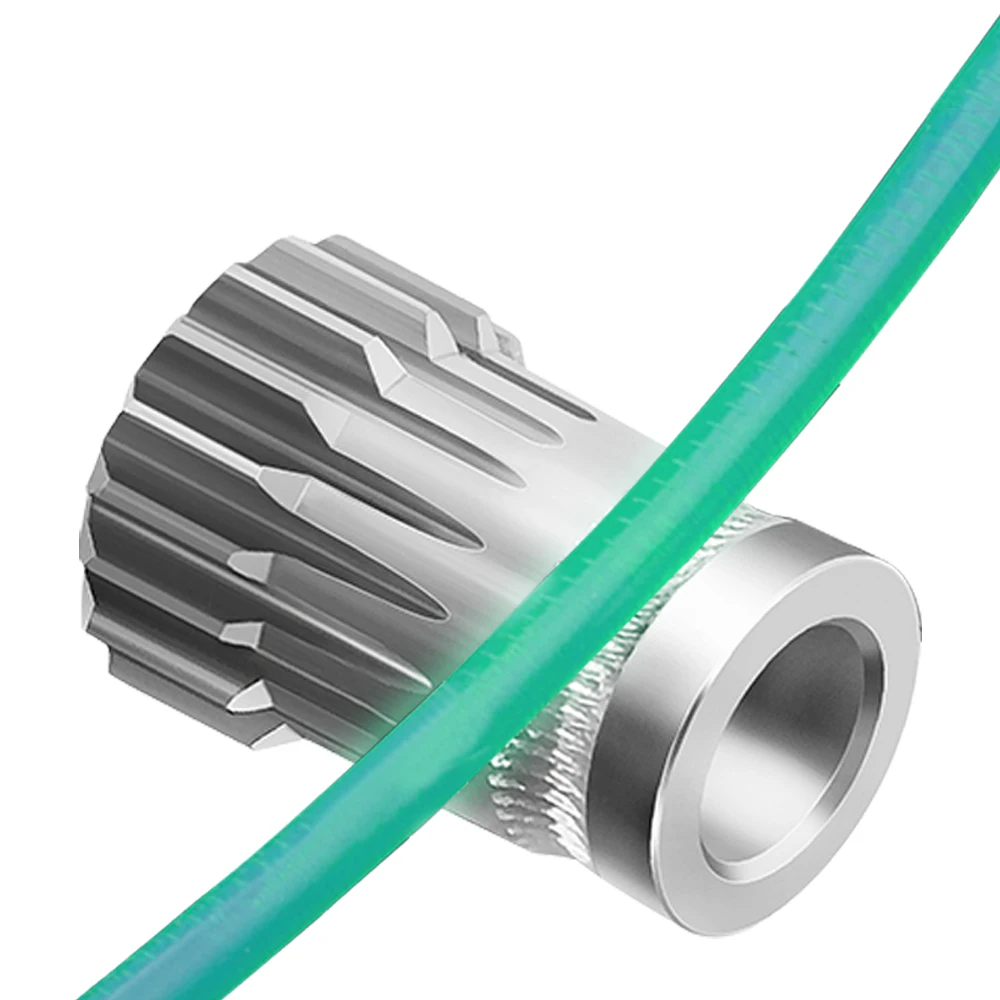 1Set Hardened Dual Drive Gears Kit for Bowden Direct Extruder 1.75mm for Ender 3 CR10 MK8 3D Printers Accessories 3:1 Speed Rate