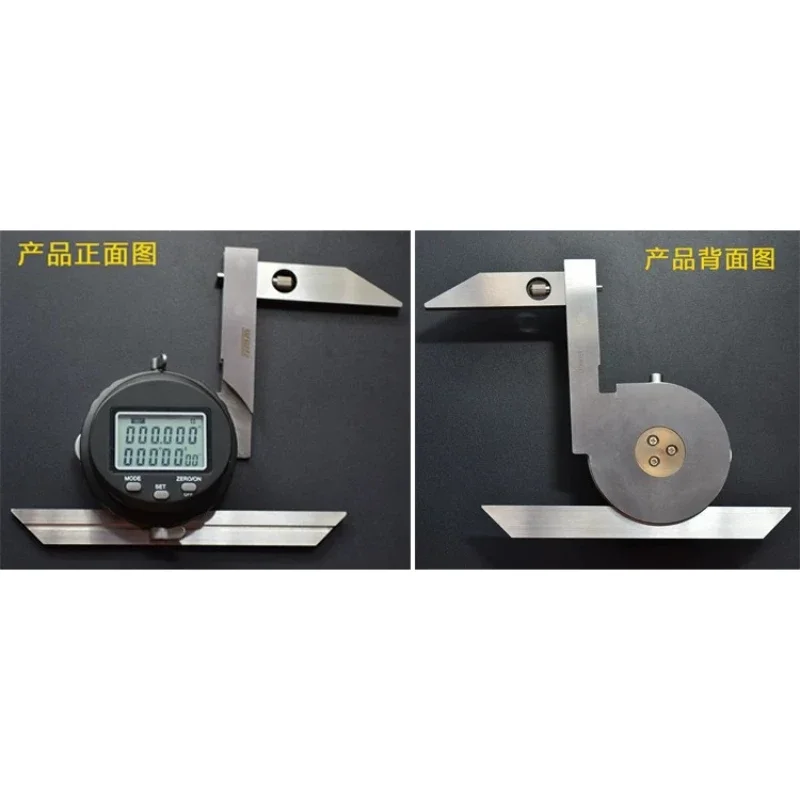 Stainless Steel High-precision Electronic Digital Display Universal Angle Ruler Angle Gauge 360 ° Included Angle Protractor