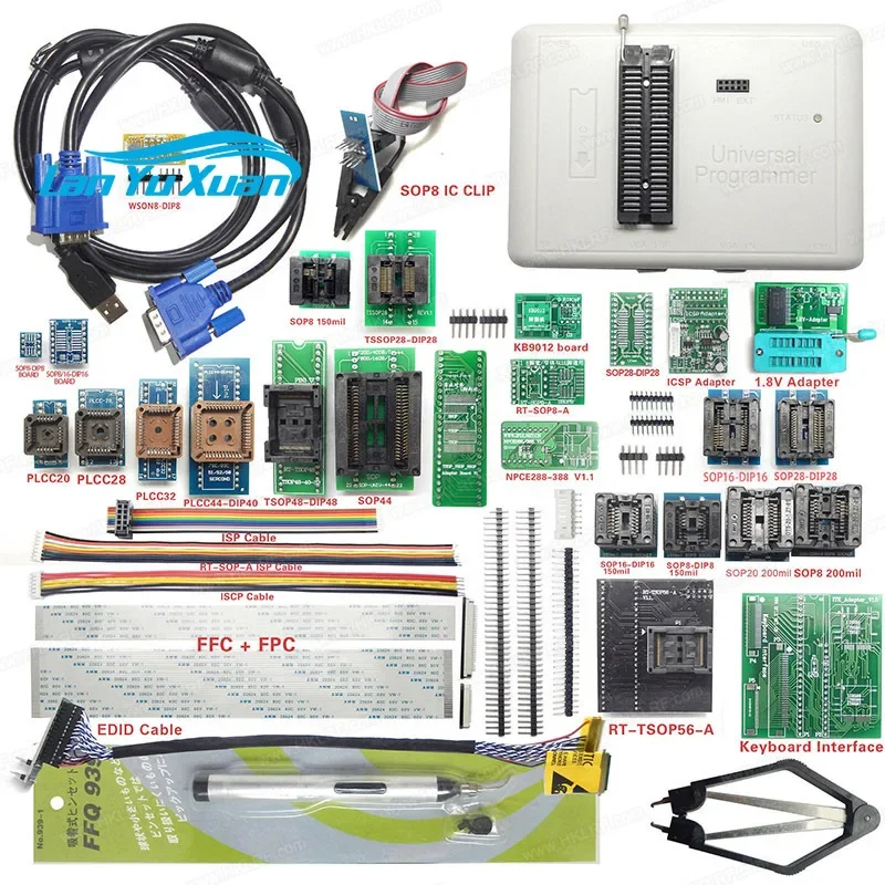 2025 2026  Newest RT809H Bios programmer +31Nand flash universal programmer+Section Pen